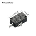 thumbnail image 2 of Uxcell Microwave Oven Door Switch Oven Micro Switch Replacement Parts For Microwave 2 Normally Open Black 2Pcs, 2 of 4