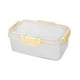 thumbnail image 5 of Contenedor de almacenamiento de alimentos, caja de aperitivos y ensaladas sellada, portátil con tapas, fiambrera de frutas, contenedor de comida para M, 5 of 8
