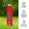 thumbnail image 5 of Sports Water Boston Red Sox Aluminum, Bottled Spring Water, 12 X 16.9 oz, 5 of 10