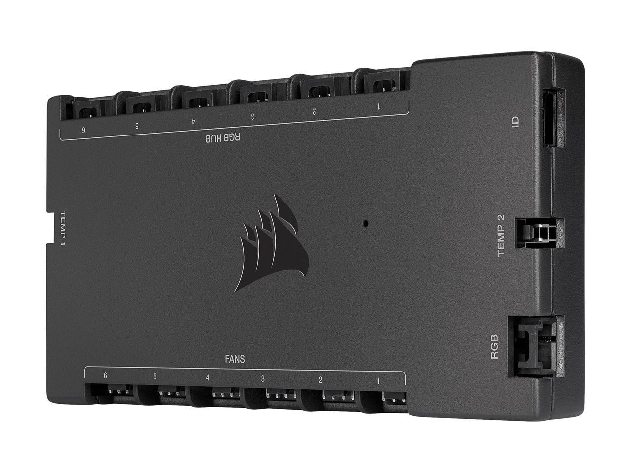 CORSAIR iCUE COMMANDER CORE XT Smart RGB Lighting and Fan Speed Controller - image 2 of 11