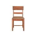 thumbnail image 6 of Taran Designs Harper Upholstered Solid Wood Dining Chairs (Set of 2) in Brown, 6 of 7
