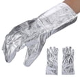 thumbnail image 3 of Hear Resistant Gloves, Practical Aluminized  Gloves  For Heats Insulation For Fire Protection Operation, 3 of 8