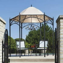 Garden Winds Replacement Canopy Top for 12ft Dome Gazebo - Riplock 350