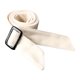 thumbnail image 1 of Cinturón de lana para abrigo de mujer Hengtong, de repuesto para suéteres, para compras callejeras, beige y blanco., 1 of 8