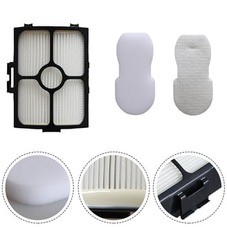 Lot Filtres De Rechange Pour Aspirateur Shark Duo Clean HZ500 - 1 Filtre HEPA + 2 Filtres Mousse/feutre + Brosse