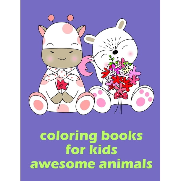 Download World Animals Coloring Books For Kids Awesome Animals Coloring Pages Christmas Book For Kids And Children Series 8 Paperback Walmart Com Walmart Com