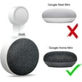 thumbnail image 2 of Socket Wall Bracket for Google Home Mini Voice Assistant Smart Speaker Harness Management Accessories (white)-White with Switch Port, 2 of 9