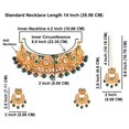 thumbnail image 5 of Efulgenz Indian Wedding Bridal Sets Green Traditional Faux Kundan Crystal Stone Necklace Chaandbali Earrings with Maang Tikka Bollywood Indian Jewelry for Women, 5 of 6