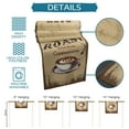 thumbnail image 6 of Coffee Retro Style Cappuccino Table Runner Home Wedding Table Flag Mat Centerpieces Decoration Party Dining Long Tablecloth, 6 of 6