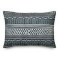 thumbnail image 2 of Creative Products Dark Blue Boho Pattern 14x20 Indoor / Outdoor Pillow, 2 of 3