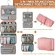 thumbnail image 5 of Neceser de viaje Elviros, organizador de maquillaje grande 3 en 1, 5 of 9