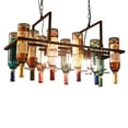 thumbnail image 6 of Vintage Industrial Wine Bottle Chandelier Island Bar Light Restaurant Pendant Lamp, 6 of 11