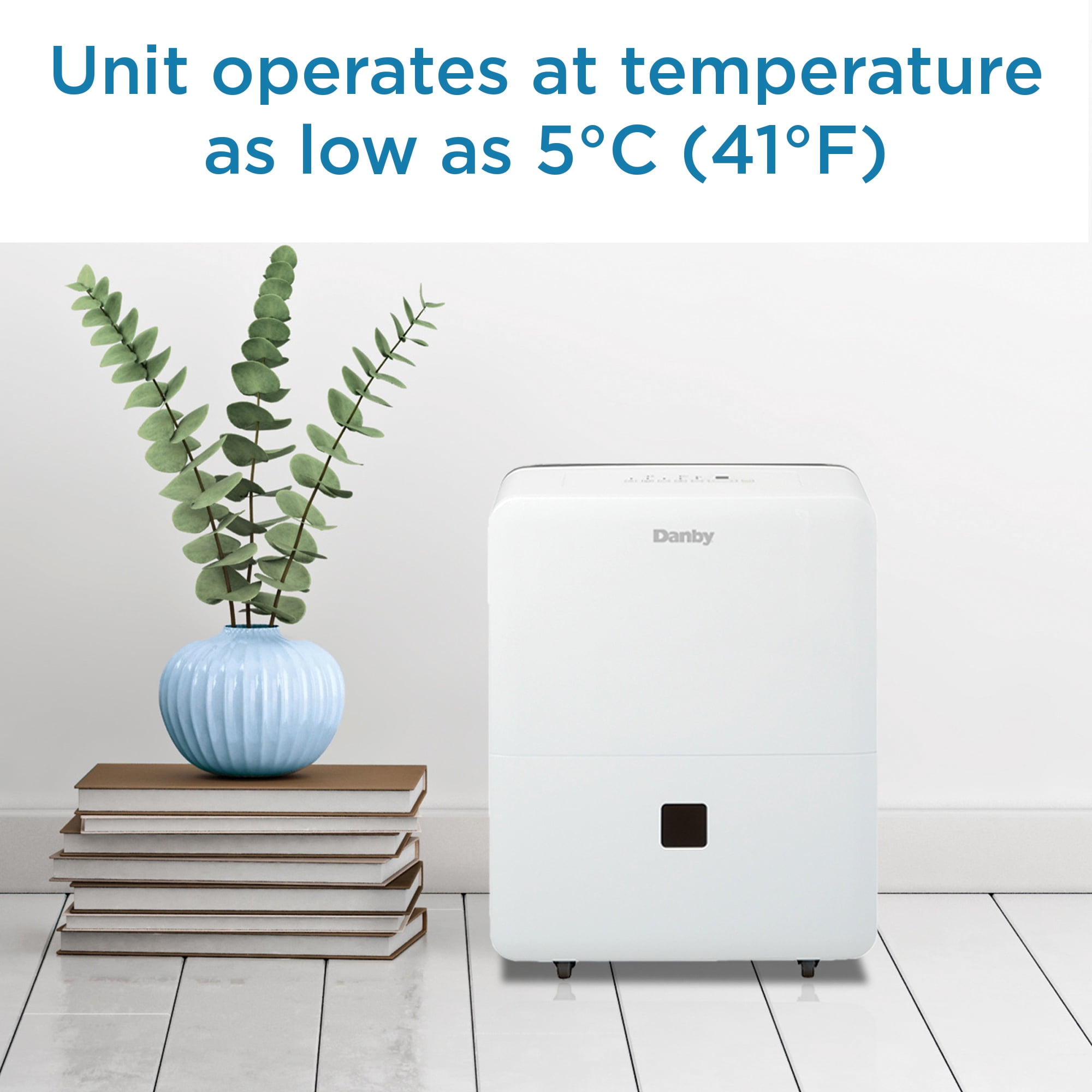 22-Pint Dehumidifier with Smart Dehumidify in White, for Rooms up to 1,500 sq. ft.
