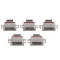 thumbnail image 3 of Enchufe trasero tipo CUSB, 5 piezas Tipo C Puerto de carga de datos USB Enchufe trasero Conector del cargador Enchufe trasero El mejor de su clase, 3 of 8