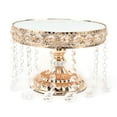 thumbnail image 1 of Soporte de exhibición de postres de cristal para bodas, soporte para pasteles de cristal Soporte para pasteles de cristal de metal multifuncional Soporte para pasteles de cristal Integración perfecta Jadeshay A, 1 of 8
