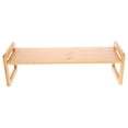 thumbnail image 4 of Rectangular Bamboo Monitor Stand Riser 1Pack Khaki for Laptop Riser Stand and Travel Use, 4 of 9