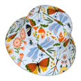 thumbnail image 3 of Kll Insects And Flowers Bucket Hat For Women Men Packable Travel Beach Sun Hat Outdoor Rave Accessories Reflective Fisherman Cap, 3 of 9