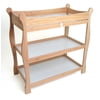 Badger Basket Changing Table with Wood and MDF, Natural Finish, Unisex, for Children up to 30 Pounds