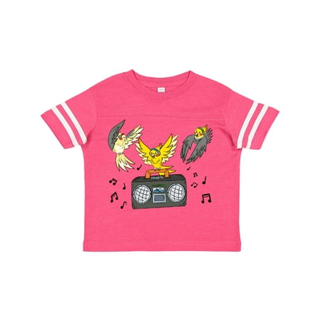 

Inktastic Jamming Cockatiels Gift Toddler Boy or Toddler Girl T-Shirt