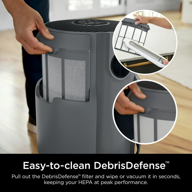 Shark NeverChange Air Purifier, 5-Year HEPA Filter, 600sq