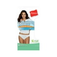 thumbnail image 7 of Hanes Women's Pure Comfort Microfiber Bikini Underwear, 6-Pack, 7 of 7