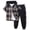 Brown, variant on Smupbvky Cotton Hooded Boys Outfits 2 Piece Plaid Short Sleeve Shirt and Joggers Set Spring Summer Casual Sportswear (7-8 Years, Red)