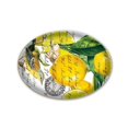 thumbnail image 1 of Michel Design Works Porte-Savon en Verre Citron Basilic, 1 of 1