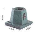 thumbnail image 6 of GXSR Moss Fairy Miniature Fairy Garden Stone House Statue Home Decoration Outdoor Decor, 6 of 8