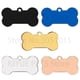 thumbnail image 1 of Wholesale 100 Pieces Stainless Steel Bone Pet Identity Dog ID Tag Personalized Laser Custom Cat Collar Accessories ShopWise Round, 1 of 12