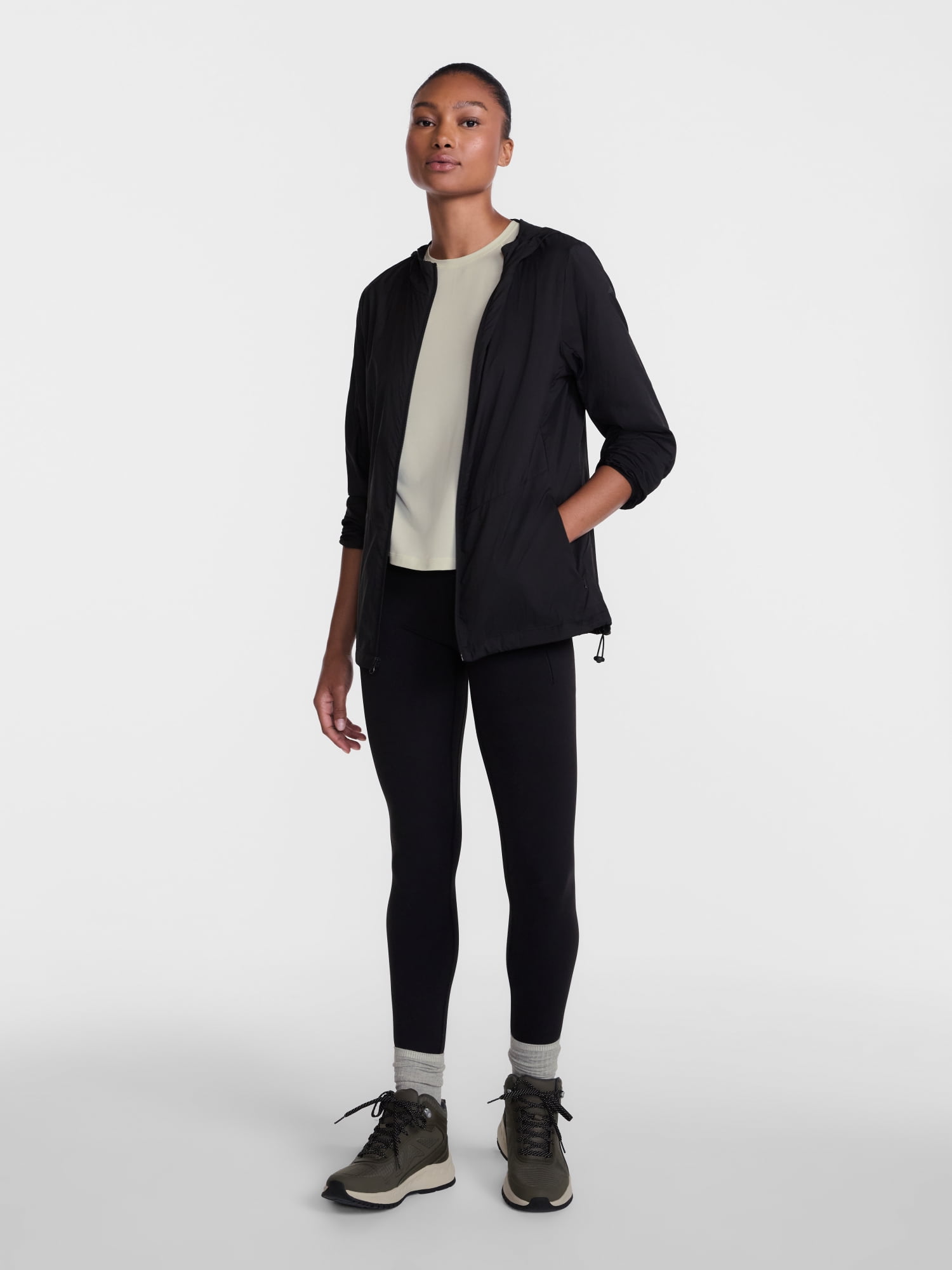 Ozark Trail Women's and Women's Plus Windbreaker Jacket, Sizes XS-3X