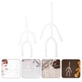 thumbnail image 2 of Miangastore 2Pcs Tiny Puppet Skeleton Plastic Doll Skeleton Movable Plush Toy Skeleton Puppet Frame, 2 of 8