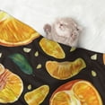 thumbnail image 2 of Naloa Tangerine Dog Blanket, 3 Sizes Cat Blanket for Indoor Cats Large Medium Small Dog Gifts-Small, 2 of 8