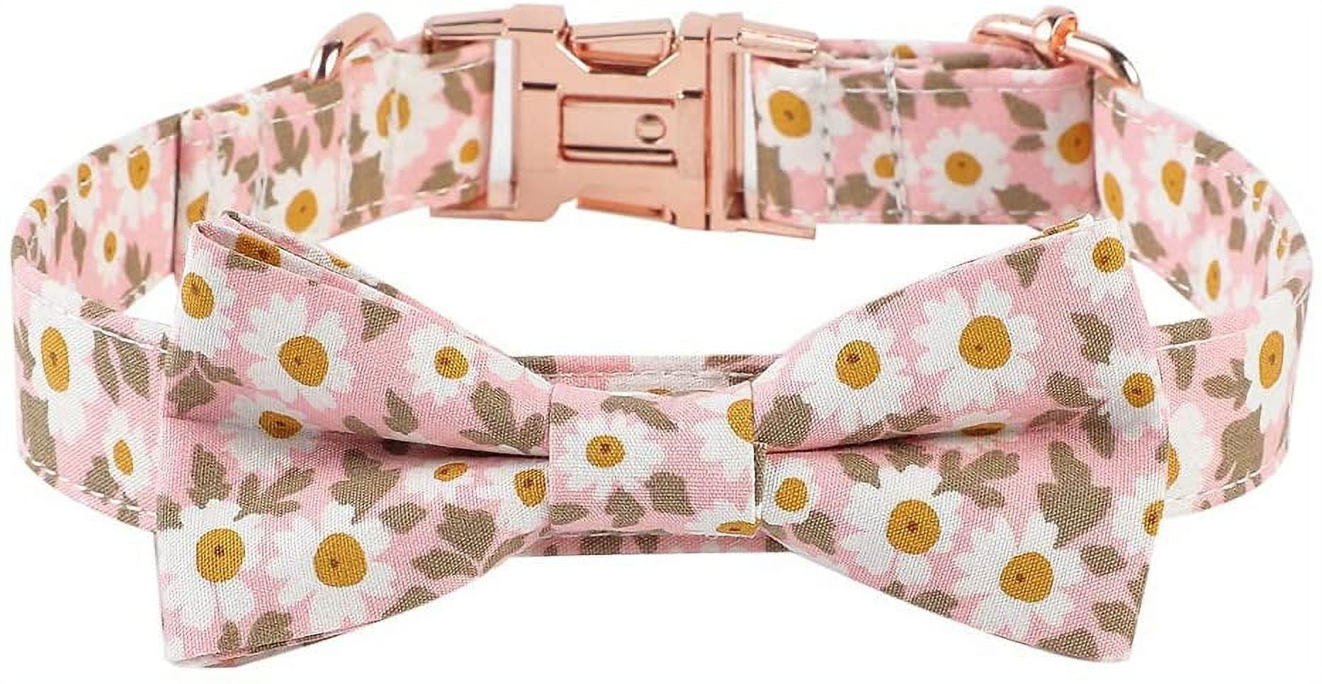 ARING PET Valentine's Day Dog Collar-Adorable Pink Heart Girl Dog Collar,  Adjustable Bowtie Dog Collars with Metal Buckle for Small Medium Large Dogs  - Yahoo Shopping