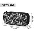 thumbnail image 3 of Uemuo Seamless Pattern With Skulls Printed Pencil Pen Case, Portable Pencil Pouch with Zipper, Compact Stationery Bag Makeup Bag, Pencil Bag for Home Office, 3 of 9