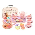 thumbnail image 3 of lionlar Tea Party Toys Developmental Toy Kitchen Tableware Set for Kids Kindergarten Flowers, 3 of 9