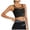 Black, variant on High Impact Sports Bras Women,Racerback Running Bra Workout Crop Tank Tops Longline Sports Bra Push up Pink for Size L
