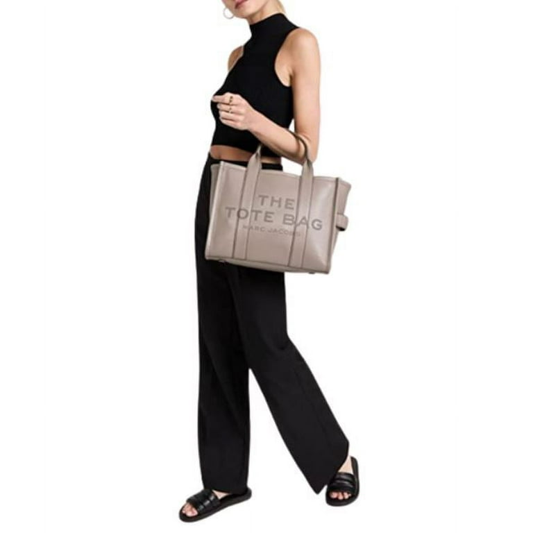 Marc Jacobs The Small Leather Tote Bag - Cement