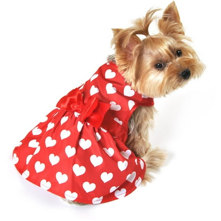Red Heart Party Dress, Multiple Sizes Av