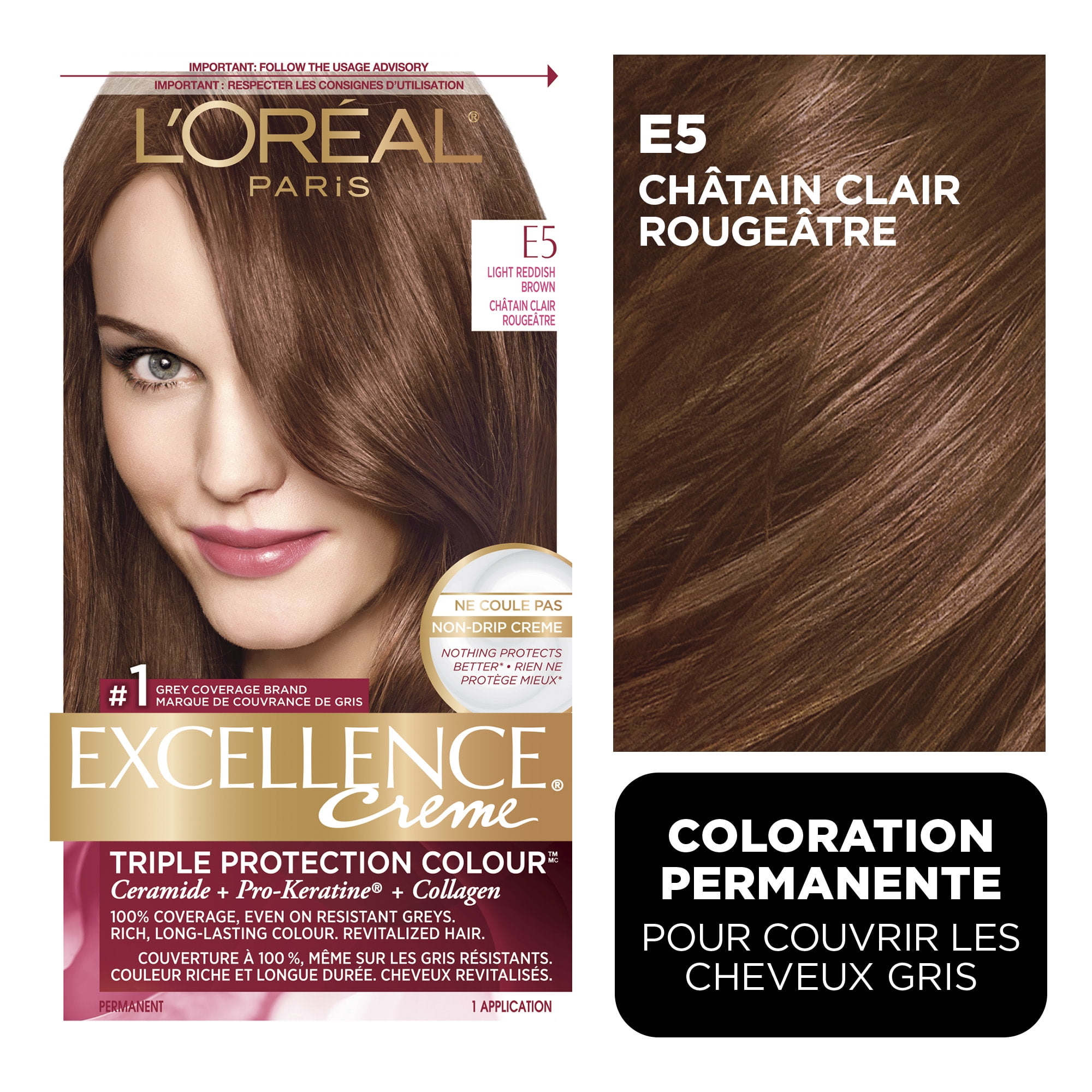 L'Oréal Paris Permanent Hair Colour Excellence Crème, 1 EA, 1 Pack
