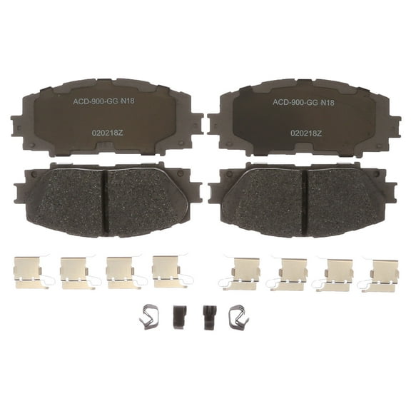 ACDelco Disc Brake Pad Set Fits select: 2016 TOYOTA PRIUS, 2007-2015 TOYOTA YARIS