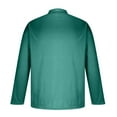 thumbnail image 6 of VSSSJ Men's Golf Shirts Quarter Zip Slim Fit Sports T Shirt for Men Lapel Collar Long Sleeve Casual Breathable Atheltic Pullover Shirt Green XXXL, 6 of 9