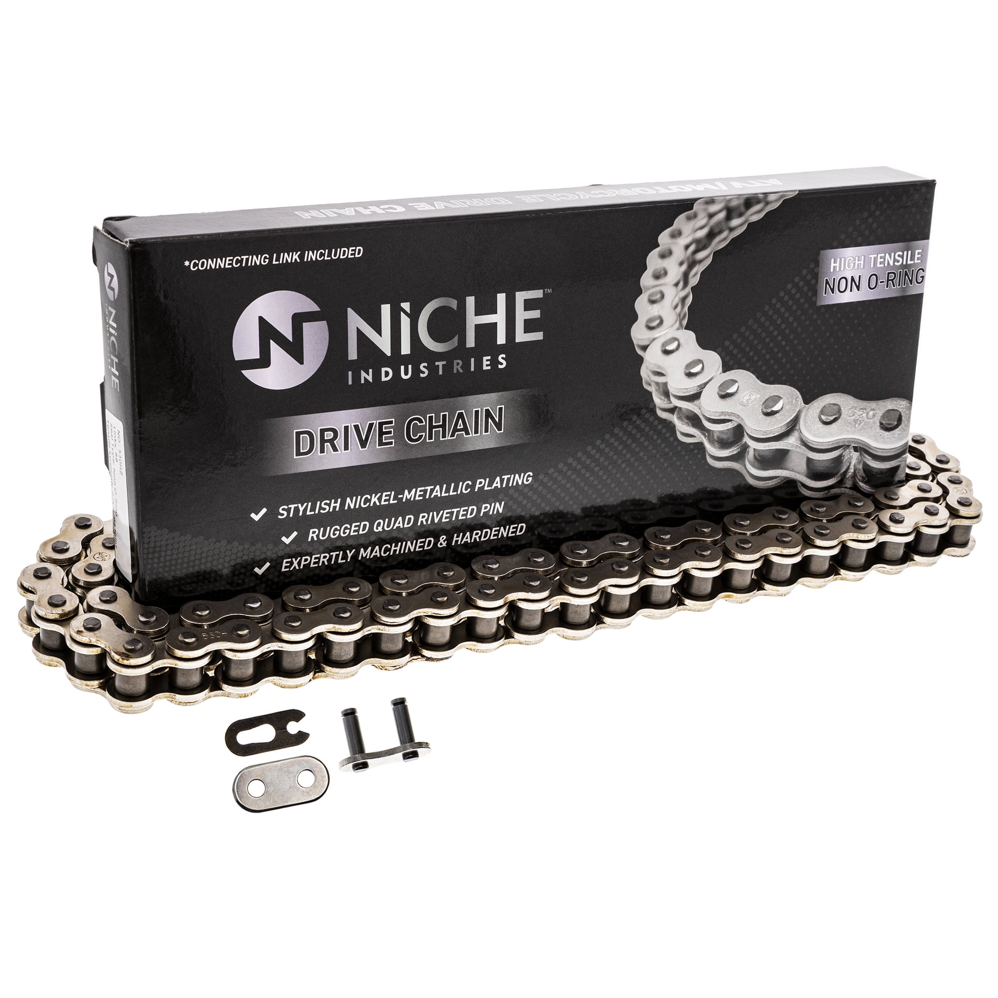 NICHE Drive Sprocket Chain Combo for Suzuki Katana 600 GSX600F Front 14 Rear 45 Tooth 530V O-Ring 112 Links