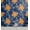 Burnt Sienna and Slate Blue, variant on Ambesonne Easter Floral Peel & Stick Wallpaper for Home, Leaves Flowers Eggs, 13"x36", Blush Dark Grey Blue
