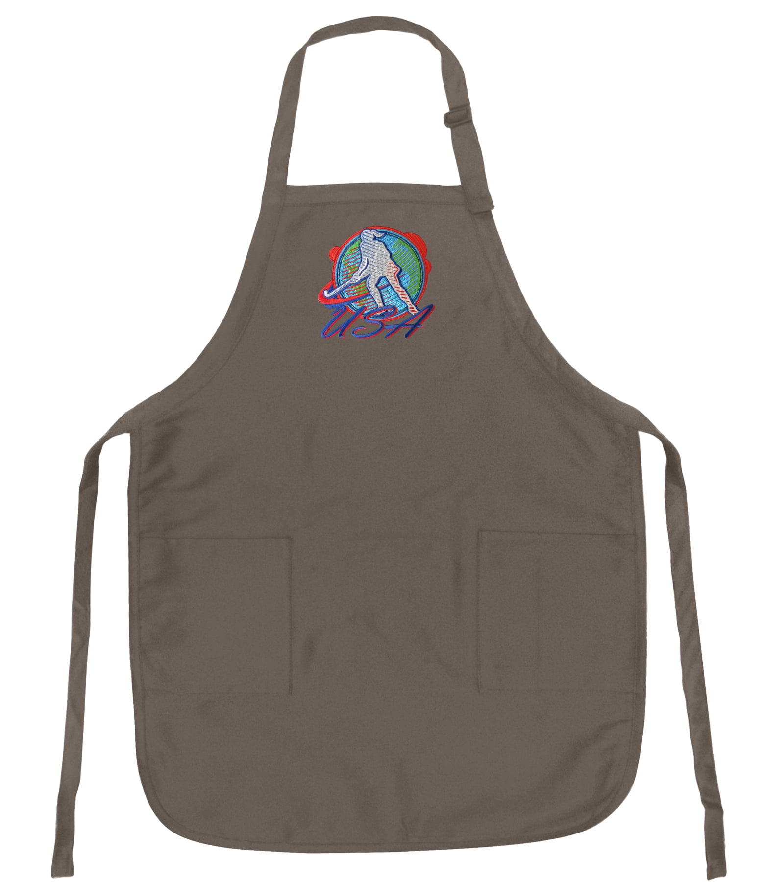 Field Hockey Apron Broad Bay Field Hockey APRONS w/ Pockets & Adjustable Neck - Chefs Style