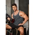 thumbnail image 3 of COOFANDY Tank Top Tank Tops Men Quick Fit Tank Top for Summer Workout Tank Top Gym Muscle Sleeveless Shirts, 3 of 5