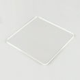 thumbnail image 6 of Transparent Acrylic Clay Mud Pressing Board Square Pressing Plate Strip Pressing Plate Rubbing Strip 100x100x3mm, 6 of 11