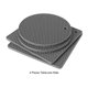 thumbnail image 4 of Alfombrillas de Silicona Resistentes al Calor Matsuzay Paquete de 4 Gris HA067148-02, 4 of 6