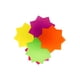 thumbnail image 5 of Recortes De Estrellas De Neón: Perfectos Para Juntas Escolares, Oficinas, Notas, Artes Y Manualidades, ¡Y Mucho Más! (Paquete De 8), 5 of 5