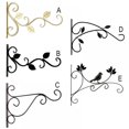thumbnail image 2 of Metal Plant Flowerpot Basket Hanger For Garden Balcony- Plants Wall Hanging Rack  Morden Home Decor, 2 of 6