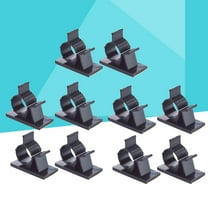 TABLZONE 30-Pack Plastic Wire Cable Clips with Adhesive for Secure and Organized Cable Management